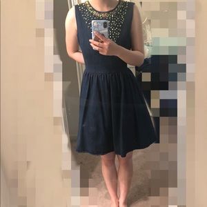 denim dress